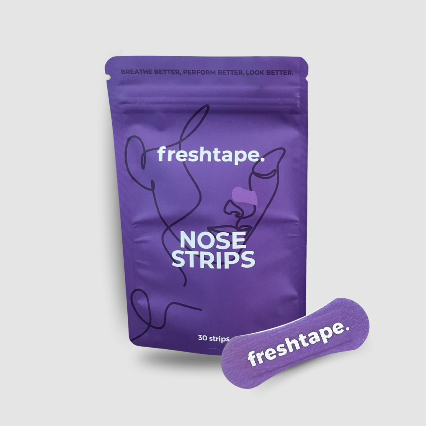Paarse Neus Strips