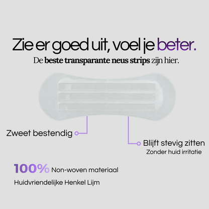 Transparante Neus Strips